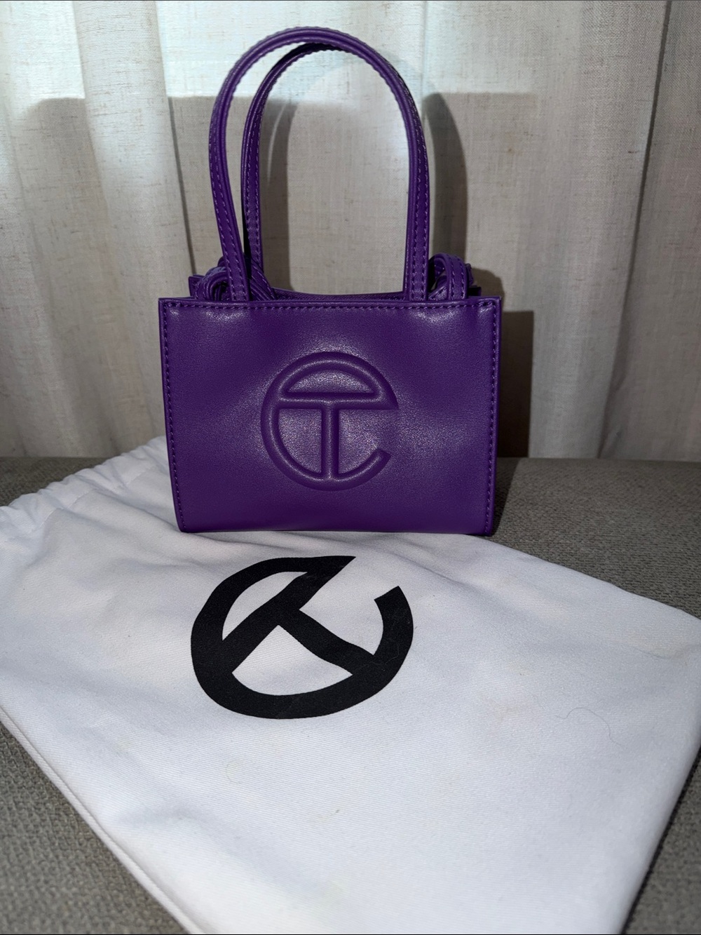 NEW 🌟Telfar Small Purple Mini Tote Crossbody w/ dust bag